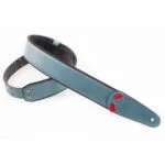 Guitar Strap Teal Charm (6)