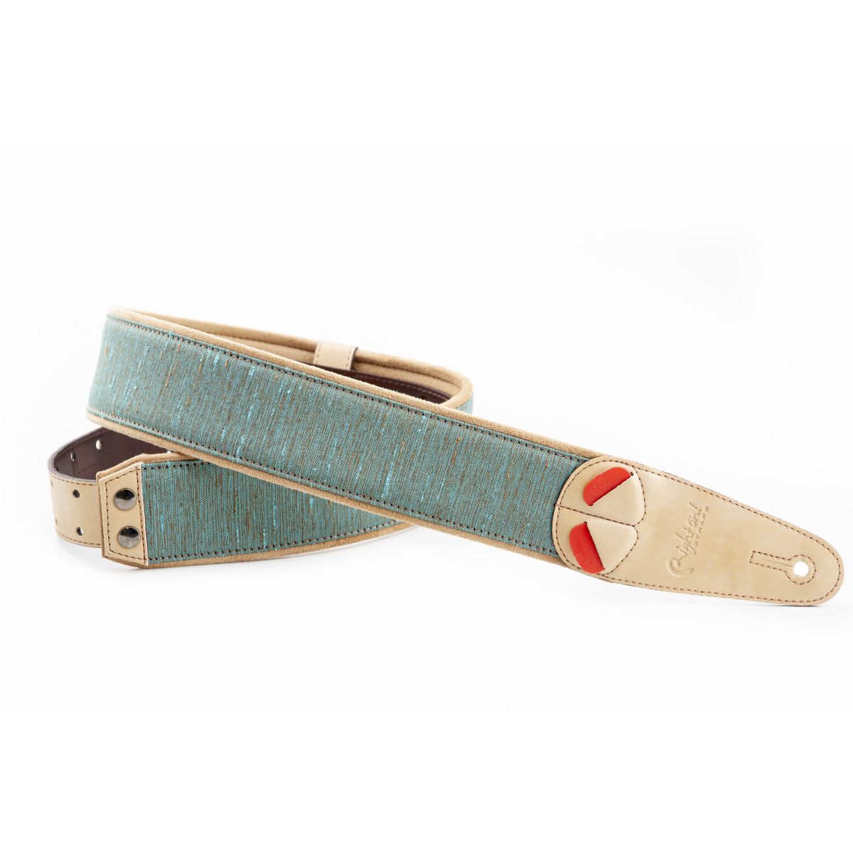 Righton Guitar Strap Vegan Boxeo Teal (1)