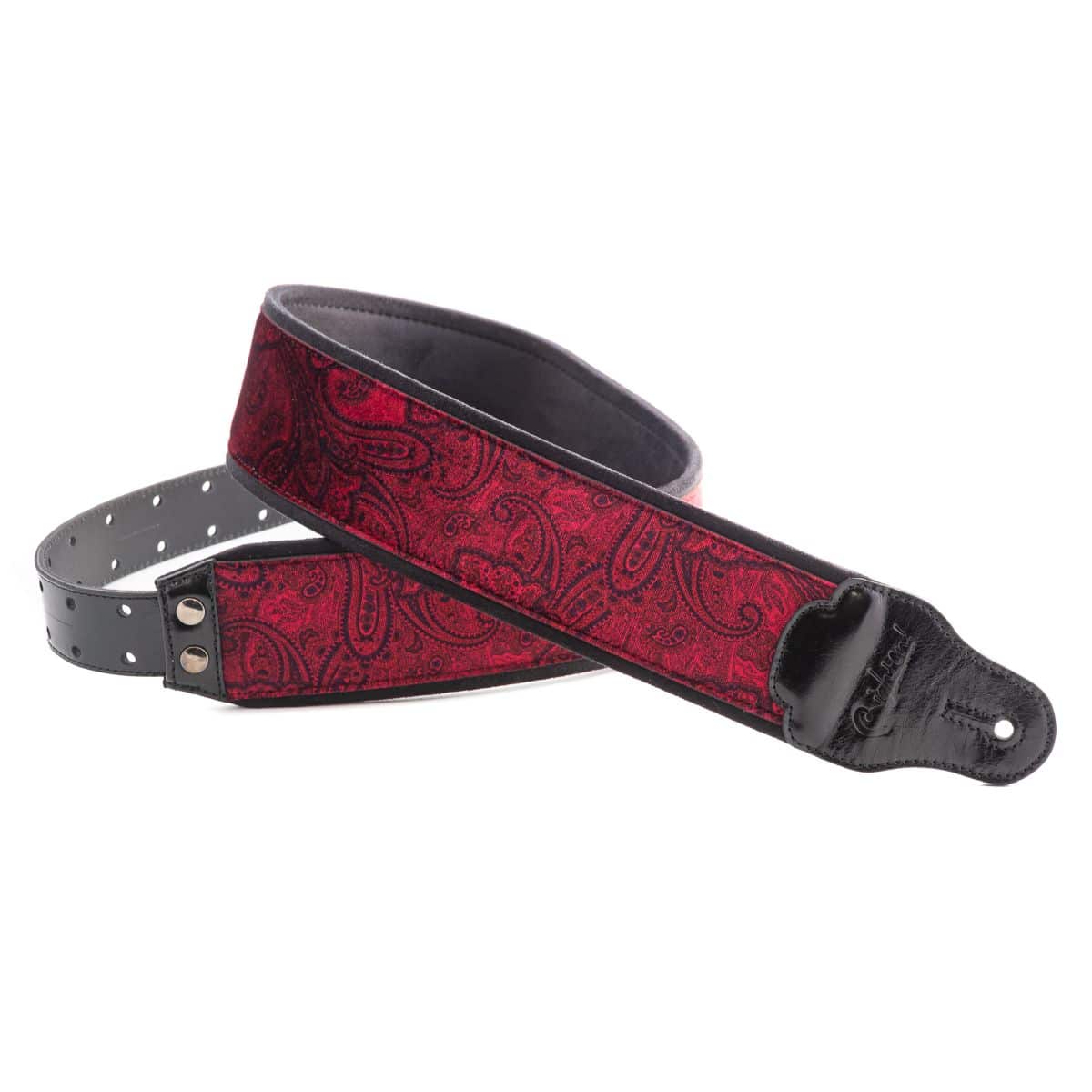 Steady Jazz J Paisley Velvet Red (1)