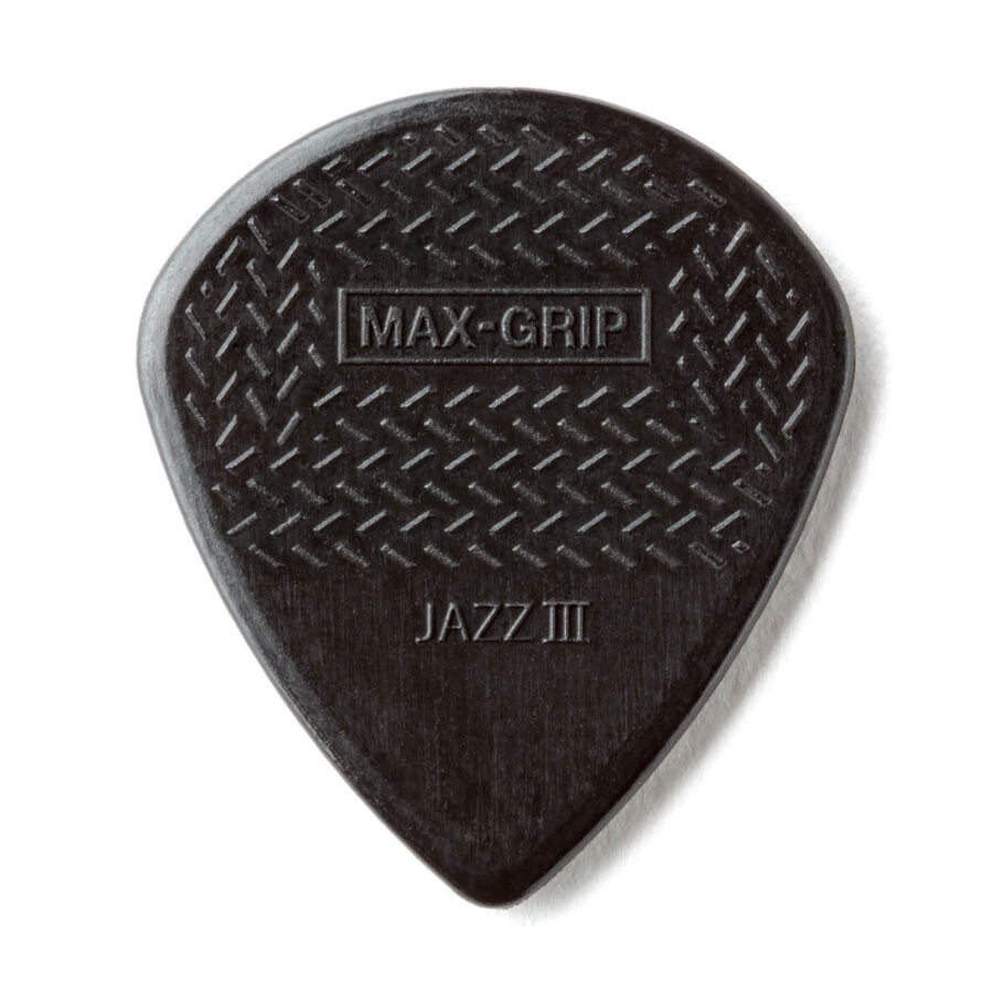 Dunlop Jazz Iii Max Grip Black 471r3s