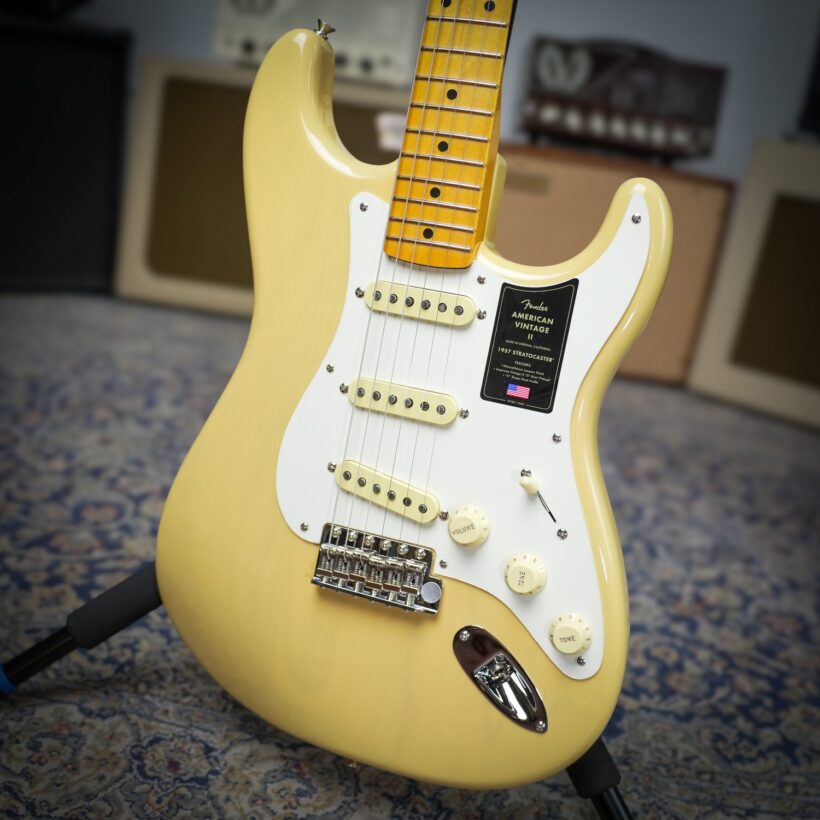 Fender American Vintage Ii 1957 Stratocaster Vintage Blonde (1)