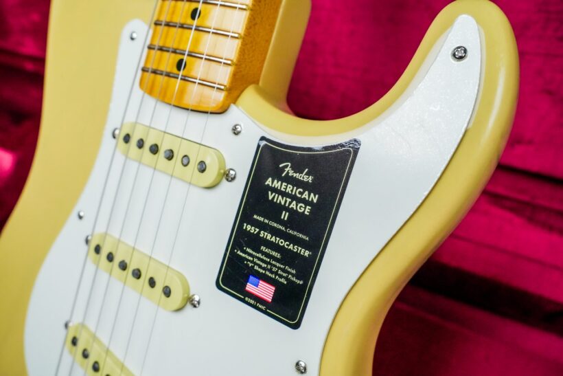 Fender American Vintage Ii 1957 Stratocaster Vintage Blonde (10)