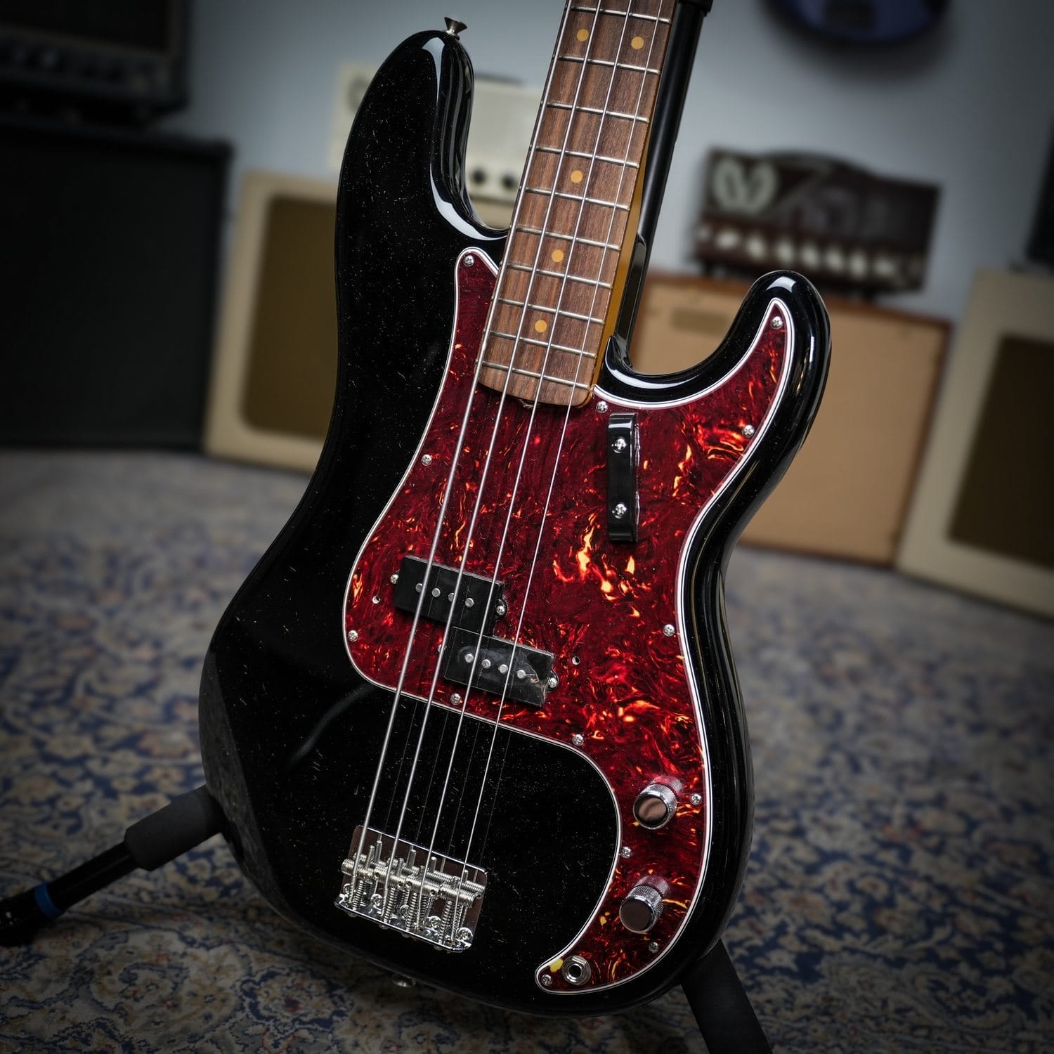 Fender American Vintage Ii 1960 Precision Bass Black (1)