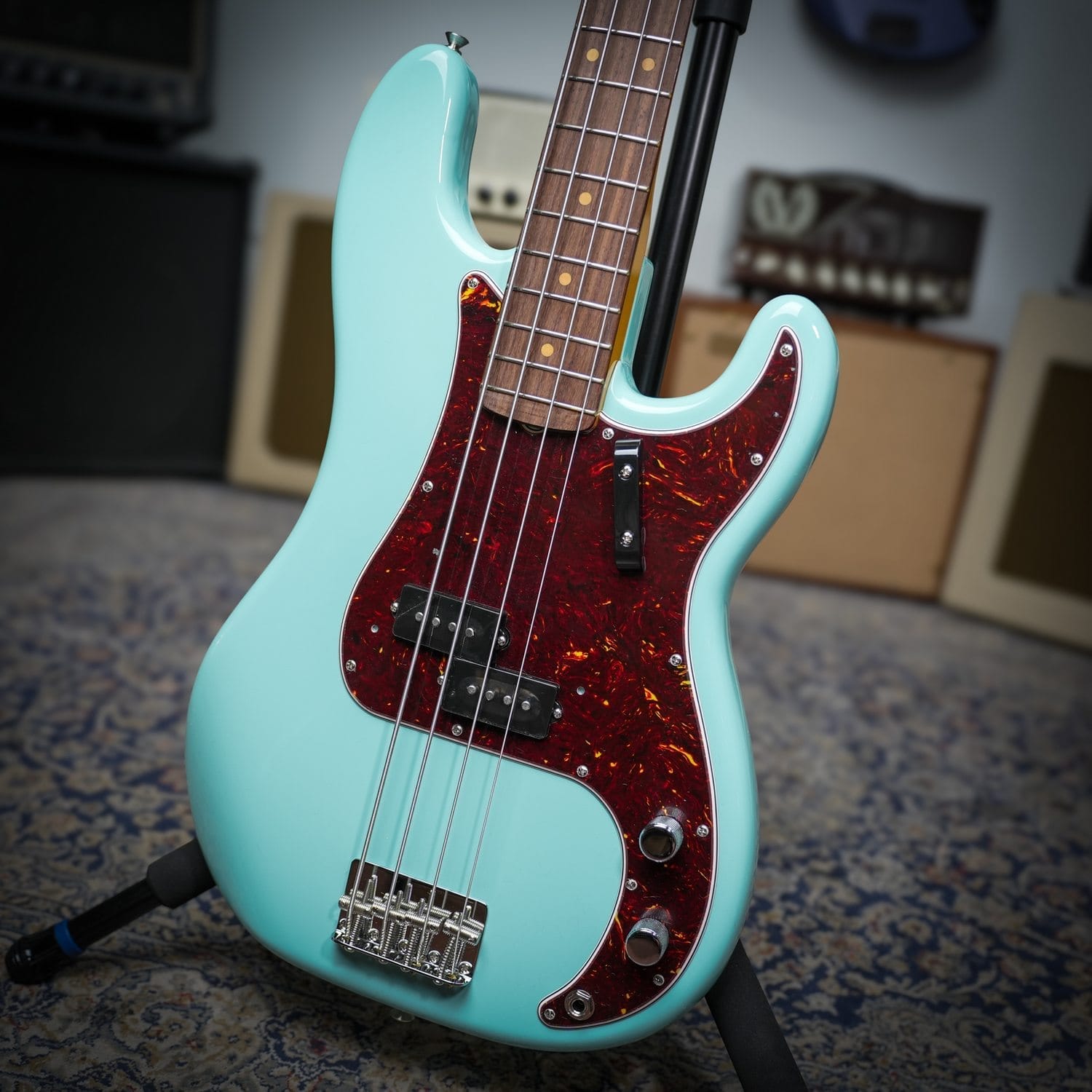 Fender American Vintage Ii 1960 Precision Bass Daphne Blue (1)