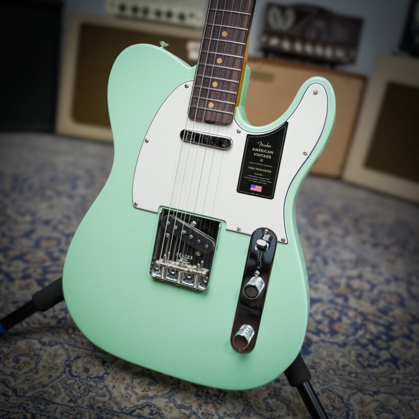 Fender American Vintage Ii 1963 Telecaster Surf Green (1)