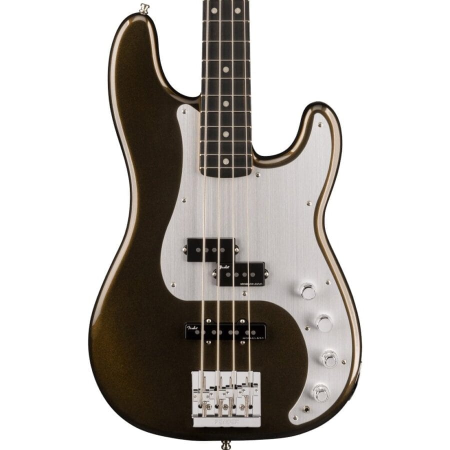 American Ultra Ii Precision Bass 4 String Bass Guitar Texas Tea