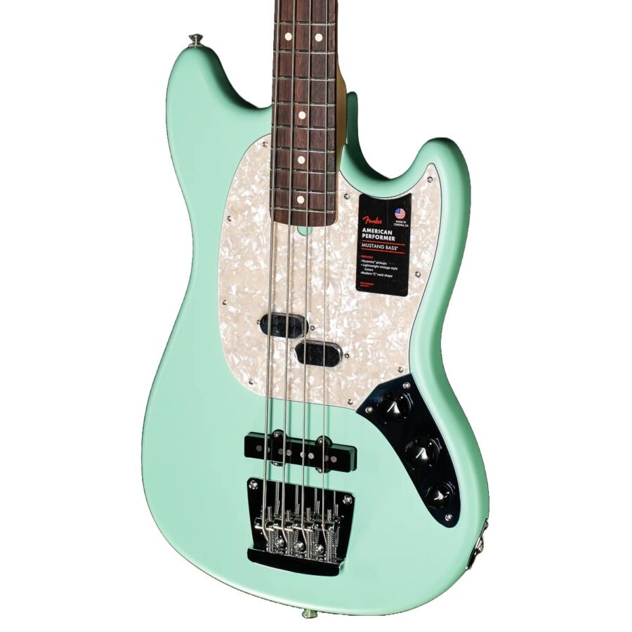 Fender American Performer Mustang Surf Green